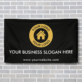 Logo-Website für benutzerdefinierte Unternehmen Banner