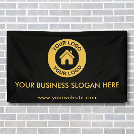 Logo-Website für benutzerdefinierte Unternehmen Banner