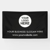 Logo-Website für benutzerdefinierte Unternehmen Banner (Horizontal)