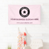 Logo-Website für benutzerdefinierte Unternehmen Banner (Insitu)