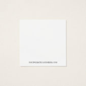 Logo-Website Jewelry Necklace Holder (Rückseite)