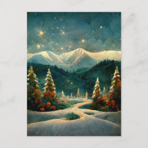 Logo Weihnachts-Postkarte Postkarte