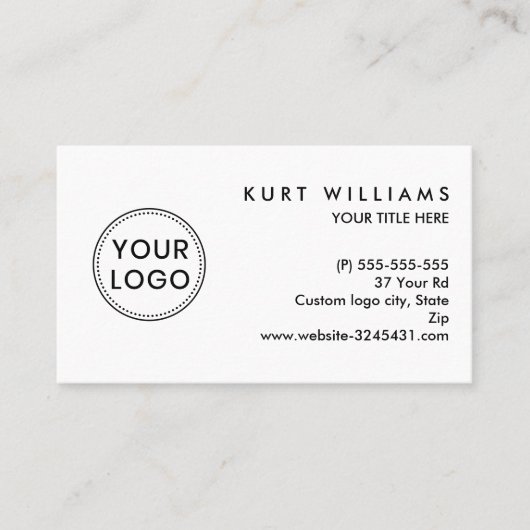 Logo weiß visitenkarte (Vorderseite)