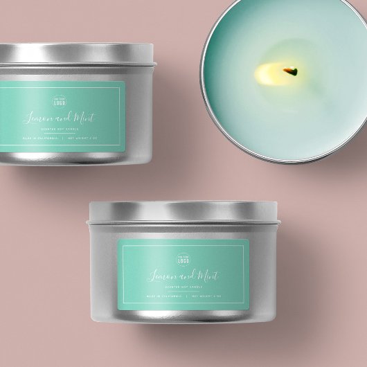 Logo-weiße Grenze bearbeiten Farbkennzeichnung des Adressaufkleber