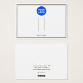 Logo-Weißhaar-Zubehör-Anzeige hinzufügen (Vorne & Hinten)