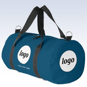 Logo-Werbeaktion Aquamarin grün Duffle Bag