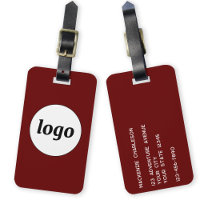 Logo-Werbeaktion Burgundy Business-Branding