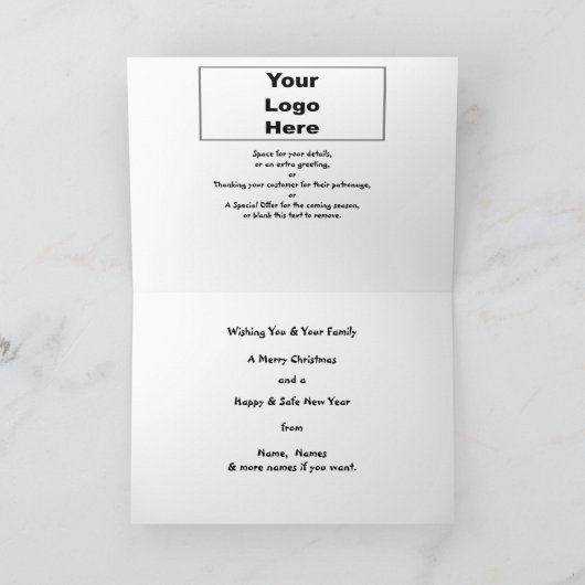 Logo Werbeaktion Business ELF Frohe Weihnachten 20 (Innenseite)