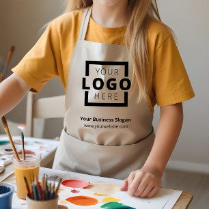 Logo-Werbeaktion für kundenspezifische Unternehmen Kinderschürze