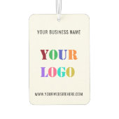 Logo-Werbeaktion für Luftfreischöfe für benutzerde Autolufterfrischer (Rückseite)