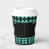 Logo-Werbeaktion für Unternehmen personalisieren Pappbecher (Rechts)