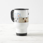 Logo-Werbeartikel mit Shih Tzu Reisebecher (Vorderseite Links)