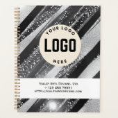 Logo-Werbefilm, schwarz Planer (Vorderseite)