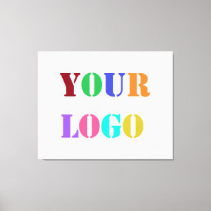 Logo-Werbefirma Canvas Print Leinwanddruck