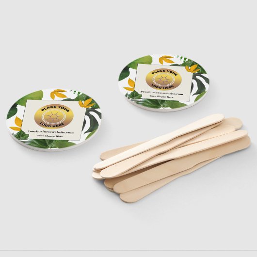 Logo-Werbemarke für Unternehmen Fächer (Non-assembled)