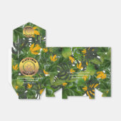 Logo-Werbemarke für Unternehmen Geschenkschachtel (Ungefaltet)