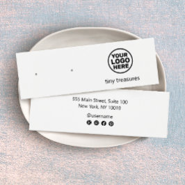 Logo-Werbeplakatkarte hinzufügen