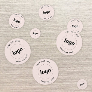 Logo-Werbung für benutzerdefiniertes Text-Geschäft Konfetti