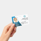 Logo "White and Blue Manager" Ausweis (Handheld)