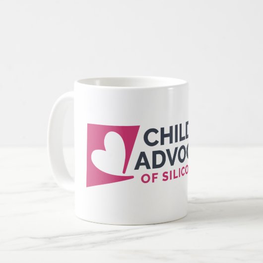 Logo-White-Coffee-Tasse Kaffeetasse (Vorderseite Links)