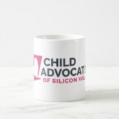 Logo-White-Coffee-Tasse Kaffeetasse (Mittel)