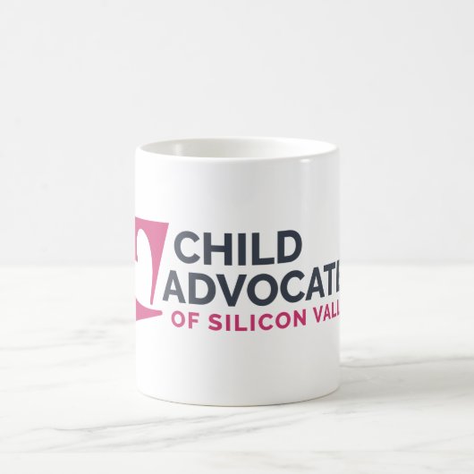 Logo-White-Coffee-Tasse Kaffeetasse (Mittel)