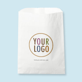 Logo "White Fevor Bags Custom Company" Geschenktütchen
