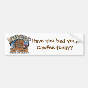 logo_white_full_thecawfeeshack, ha… - Besonders Autoaufkleber