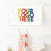 Logo "White Simple Business" Banner (Insitu)