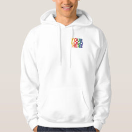 Logo "White Simple Business" Hoodie