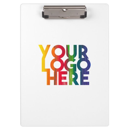 Logo "White Simple Business" Klemmbrett