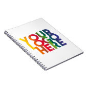 Logo "White Simple Business" Notizblock (Rechte Seite)