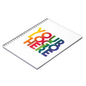 Logo "White Simple Business" Notizblock (Linke Seite)