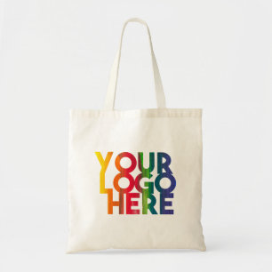 Logo "White Simple Business" Tragetasche