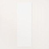 Logo "White Simple Business" Yogamatte (Rückseite)