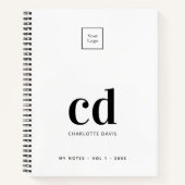 Logo-Whitepaper Notizblock (Vorderseite)