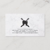 Logo "Zahn und Brush" Visitenkarte (Rückseite)