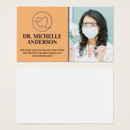 Logo | Zahnarztarbeit (Vorne & Hinten)