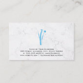 Logo "Zahnarzttools" | Marmorboden Visitenkarte (Rückseite)