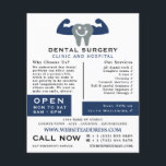 Logo, Zahntechnik, Zahnarztwerbung Flyer<br><div class="desc">Muscle Tooth Logo,  Zahntechnik,  Flyer für Zahnwerbung durch den Business Card Store.</div>