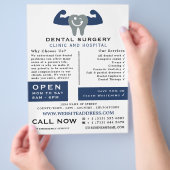 Logo, Zahntechnik, Zahnarztwerbung Flyer (Hand)