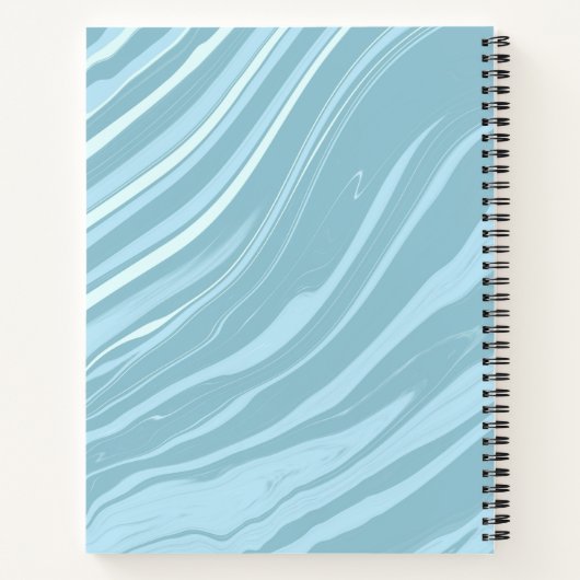 Logo zeigen: SpiralNotebook mit eigener Marke Notizblock (Rückseite)