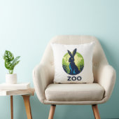 Logo "Zoo Rabbit Adventures" Kissen (Stuhl )