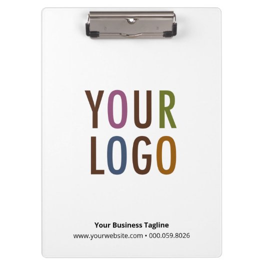 Logo-Zwischenablage für kundenspezifische Unterneh Klemmbrett (Vorderseite)