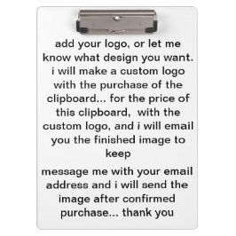 Logo-Zwischenablage Klemmbrett