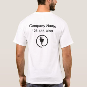 Logoarbeiten für Geschäftskunden - Einheitliche  T-Shirt