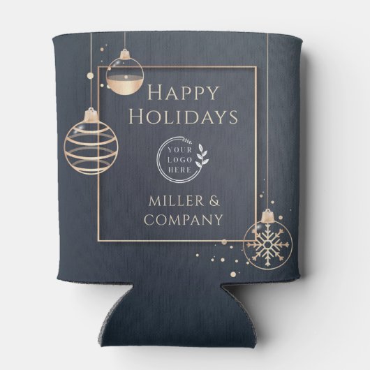 Logoaufenthalt Weihnachten Weihnachten Corporate M Dosenkühler (Rückseite)