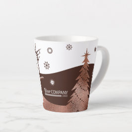 Logod Marshmallow Weihnachts-Kaffee-Tasse Milchtasse