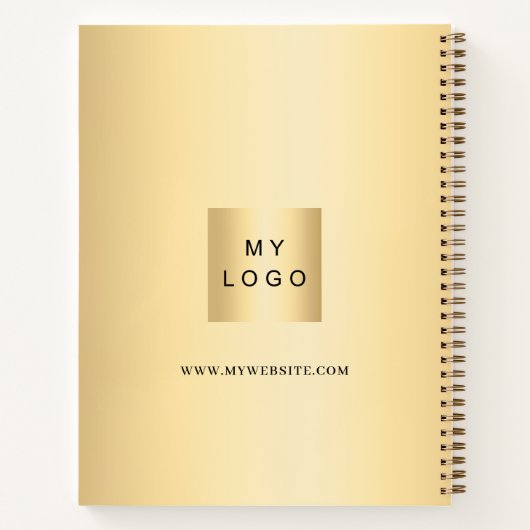 Logogold - Monografie Notizblock (Rückseite)
