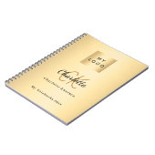 Logogold - Monografie Notizblock (Linke Seite)